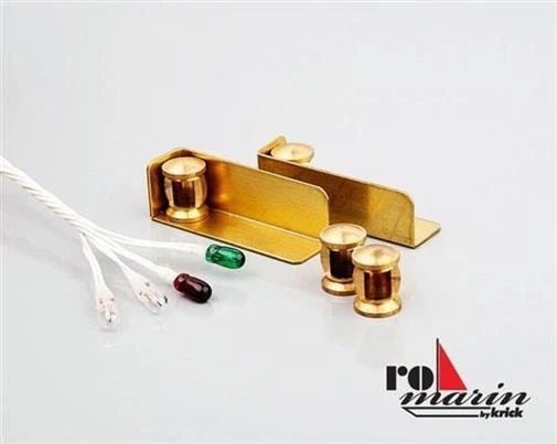 Krick ROMARIN Positionslampensatz Messing kpl. / ro1643 - Bild 1 von 1