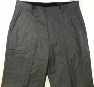 Banana Republic Flat 36×32 Pre Owned Gray Pants Mens - Picture 1 of 11