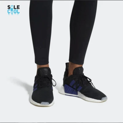Adidas Originales Para Mujer NMD_R2 Zapatos Núcleo Negro/Noble Índigo CQ2008 Foto 1 de 4