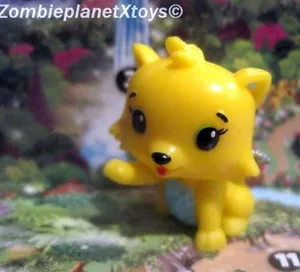 FIGURA DE PRADO AMARILLO HATCHIMALS COLEGIBLES GATO COMO NUEVO - Imagen 1 de 3