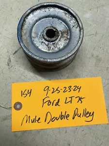 FORD LT75 Tractor PTO Clutch Mule Double Pulley - Picture 1 of 4