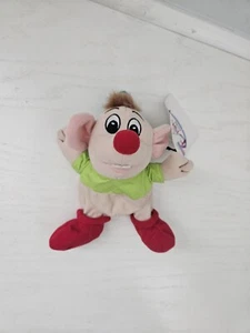 Disney Store Gus Mouse Cinderella Small Bean Bag Plush New - Picture 1 of 10
