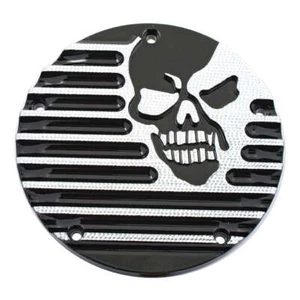 Covingtons Moto Motorcycle Motorbike Aluminium Derby Skull Cover - Picture 1 of 1