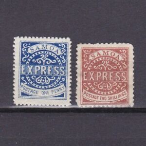 SAMOA 1879, SG# 15, 18, CV £310, MH/NG