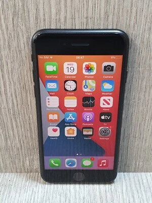 A2296 Apple iPhone SE 64GB Black Unlocked Grade C EI1902 - Image 1 of 4