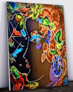 MARCO MARK Afro-American 'Bazaar Market Profile' • Hand Signed & Varnished Print - Picture 1 of 1