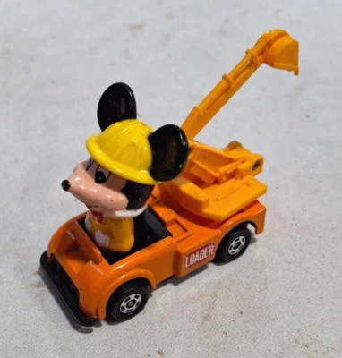 Vintage TOMY Walt Disney Mickey Mouse Orange Truck Loader TC-198 - Image 1 of 4