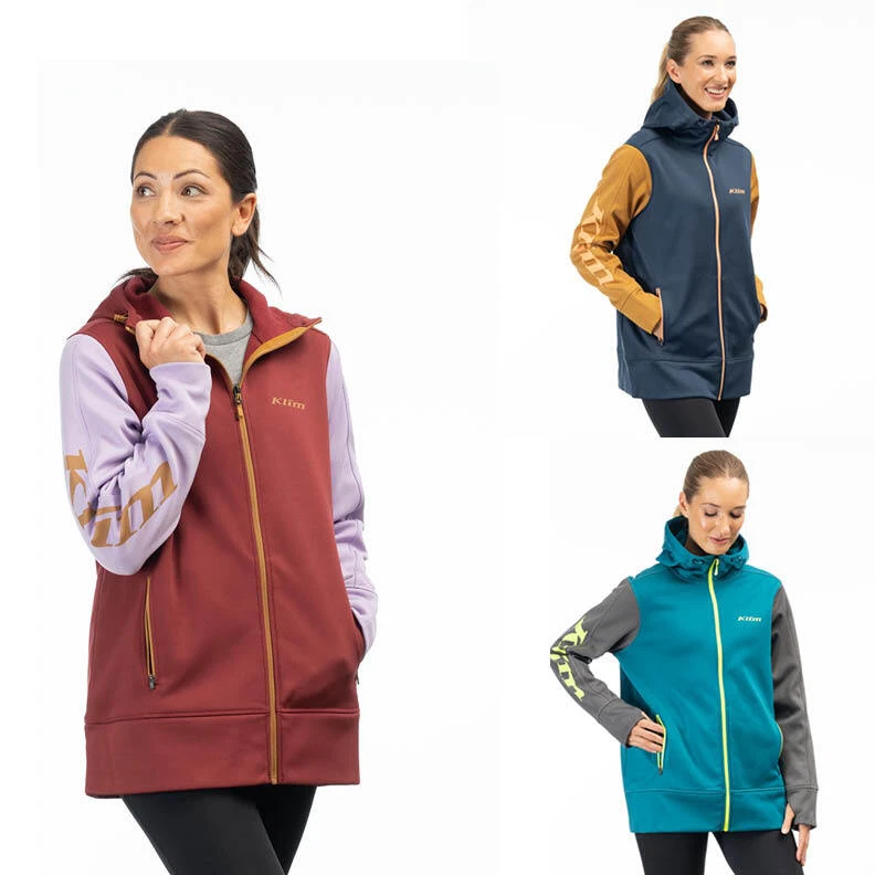 Sudadera con capucha larga para mujer KLIM Visita Foto 1 de 1