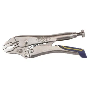 IRWIN VISE-GRIP Locking Pliers Fast Release Curved Jaw with Wire Cutter 5-Inch - Picture 1 of 4