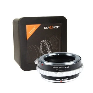 K&F Concept Nikon(G)-M4/3 Adaptador Nikon (G) a Micro Cuatro Tercios MFT (KF06.077) - Imagen 1 de 9