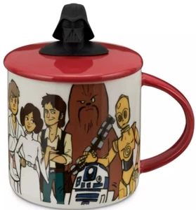 New Disney Store Star Wars Mug with 3D Darth Vader Lid - GREATEST IN THE GALAXY - Picture 1 of 7