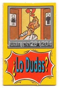 ¿ LO DUDAS ? CROMO CANAL LOCO 1992 BOLLYCAO - Imagen 1 de 3