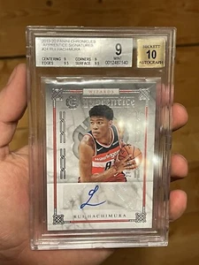 Rui Hachimura Apprentice Rookie Auto Chronicles Excalibur 2019-20 Lakers BGS 9 - Bild 1 von 2