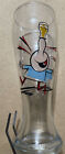 Ritzenhoff Beer Pilsner Glass 22345 Massimo Giacon Dancing Man 1996 Low $