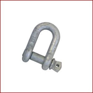 1" Galvanized Screw Pin Chain Shackle - Picture 1 of 2