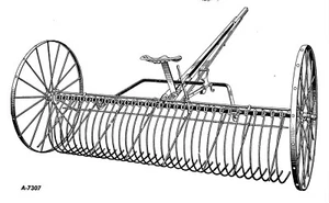IH McCormick-Deering Type M Self-Dump Hay Rake Owner's Manual Draft Horse Pull - Picture 1 of 16