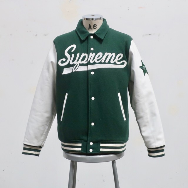 Jacket Supreme Green size L International in Denim - Jeans - 22946079