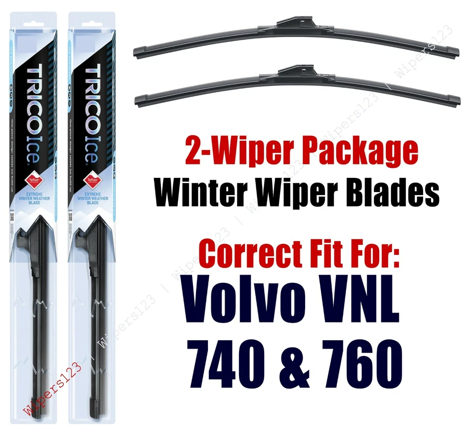 Limpiaparabrisas de invierno 2pk Super Premium Fit 2019 Volvo VNL 740 y 760 - 35240x2 Foto 1 de 1