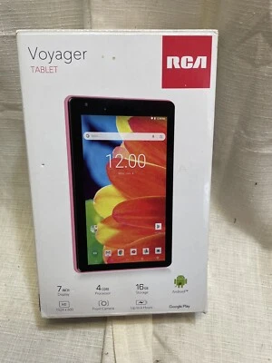 RCA Voyager 7" 16GB Tablet Quad Core Android -RCT6873W42 PK Pink - Image 1 of 4