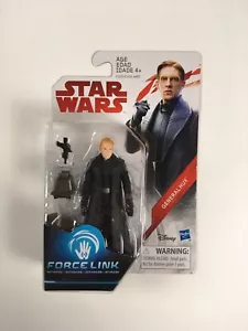 STAR WARS FORCE LINK - GENERAL HUX - ACTION FIGURE 3/4 POLLICI - NUOVO - Foto 1 di 8