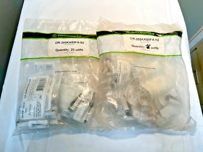 (49) Ortronics OR-205KAS9FA-62 Kit Connector SC 62.5um Field Install 900um - Image 1 of 4