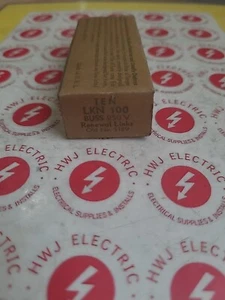 BUSS LKN 100 SUPER-LAG RENEWABLE FUSE LINK - Picture 1 of 3