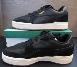 Puma Ca Pro Lux Prm Lace Up Mens Black Sneakers Size 10 Casual Shoes 39013301 - Picture 1 of 6