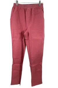 Denim & Co. How Timeless Tall 4-Pocket Pants Clay Red 1X New - Picture 1 of 2