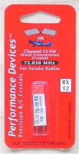 Futaba 72Mhz FM Receptor Doble Conversión Cristal -CH12 - Imagen 1 de 1