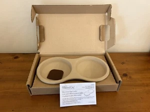 New Pampered Chef Microwave Double Egg Cooker Stoneware #1372 Made In USA - Picture 1 of 17