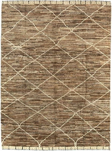 Handmade Boho Oriental Rug Moroccan Tribal Modern Style Large Carpet 7'7X10'5 ft - Picture 1 of 12