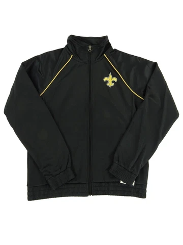 New Orleans Saints NFL Team Apparel Women’s Full-Zip Track Jacket Cover