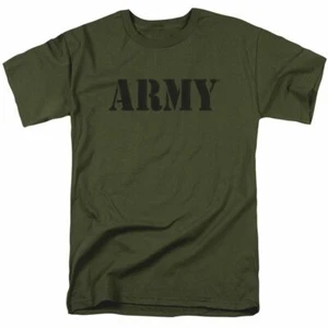 U.S. Army Army T Shirt Mens Licensed USA Military Tee Military Green - Picture 1 of 2