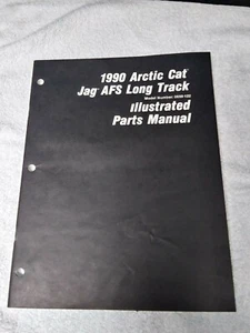 1990 Arctic Cat Parts Manual # 2254-604 Jag AFS Long Track - Picture 1 of 2