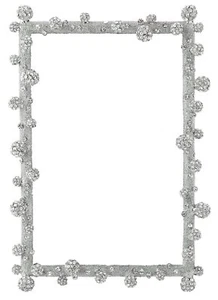 Olivia Riegel Silver Pave Odyssey Frame 5" x 7" - Picture 1 of 1