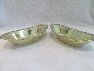 2 cestas perforadas inglesas plata esterlina dorada 1899 293 g Birmingham  Foto 1 de 4