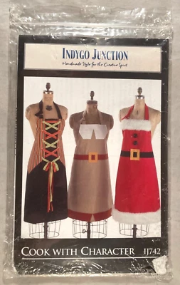 Cook with Character - Indygo Junction #IJ742 - Pattern & Instructions - Image 1 of 2