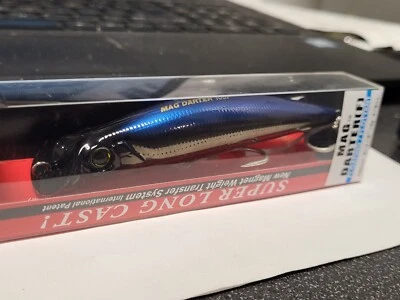 1 Señuelos Yo-Zuri NUEVO Mag Darter AZUL R1143-HGLB 5/8oz. 4 1/8" ENVÍO GRATUITO Foto 1 de 2
