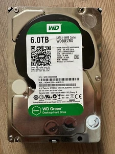 Disque dur 6 To WD Green WD60EZRX – Très bon état – S.M.A.R.T OK - Photo 1/2