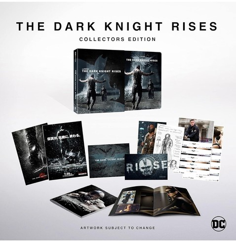 The Dark Knight Rises 4K UHD Blu Ray Steelbook Collectors Edition Box ...