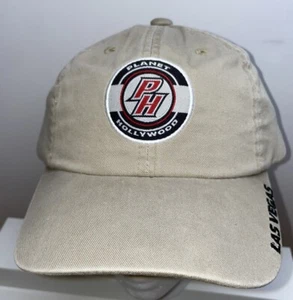 Planet Hollywood Las Vegas Embroidered. Adjustable Hat White Cap New - Picture 1 of 7