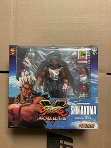 Super Street Fighter V Storm Collectibles Toy Akuma Gouki 7" Action Figure SDCC - Picture 1 of 2