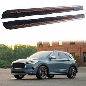 Fixed Side Step Running Board Nerf Bar Platform Fits for Infiniti QX50 2019-2025 - Picture 1 of 8