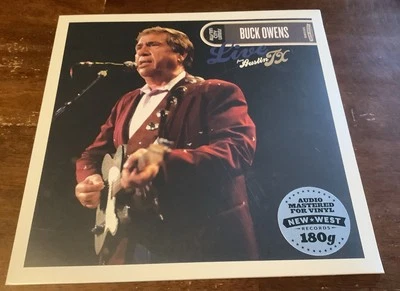 Buck Owens LP New Sealed Live from Austin Tx  2017 New West Records 180 Gram - Image 1 of 2