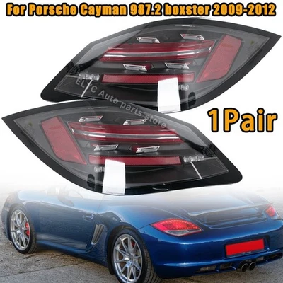 Full LED Dynamic Turn Signal TailLamp For Porsche Cayman 987.2 boxster 2009-2012 - Imagem 1 de 4