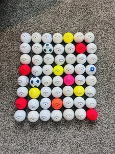 56 Callaway Chrome Soft / Tour Mix variety Used Golf Balls  - Picture 1 of 1