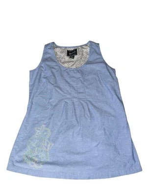 Camisa sin mangas Woolrich de algodón orgánico con diseño floral para mujer talla M Foto 1 de 4