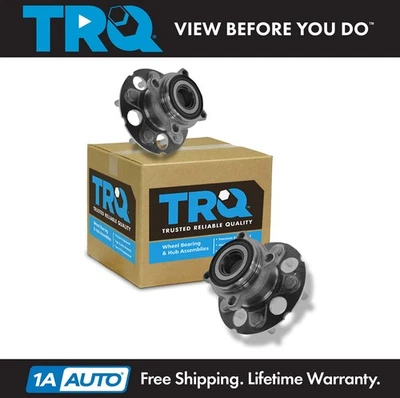Juego de cojinetes de cubo de rueda trasera TRQ para Acura RDX 2007-2018 2007-2011 Honda CR-V Foto 1 de 4