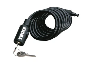 Thule 538 Steel Cable Lock Motorhome Caravan Bikes Camping - Picture 1 of 1