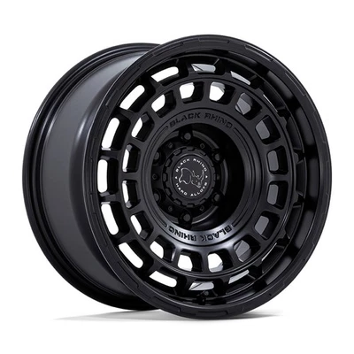 One 17x8.5 Black Rhino Br024 Awol 5x4.75/5x5 10 Matte Black Wheel Rim 71.5 - Image 1 of 3